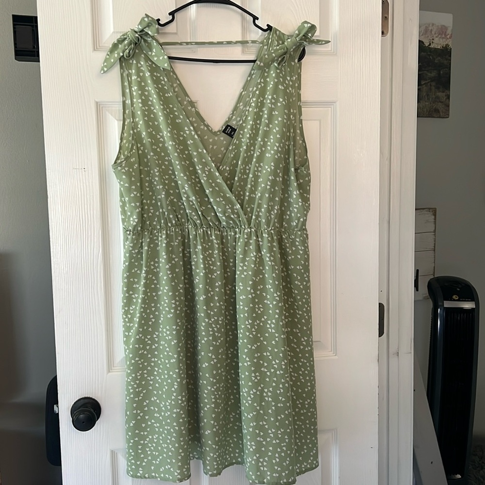 Green 3XL Dress